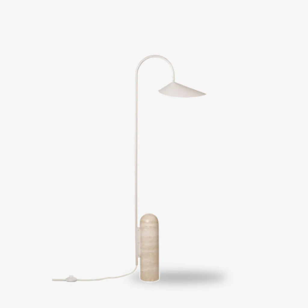 Modern Floor Lamp | Metal Reading Light | Living Room & Bedroom | E27 | Lologe