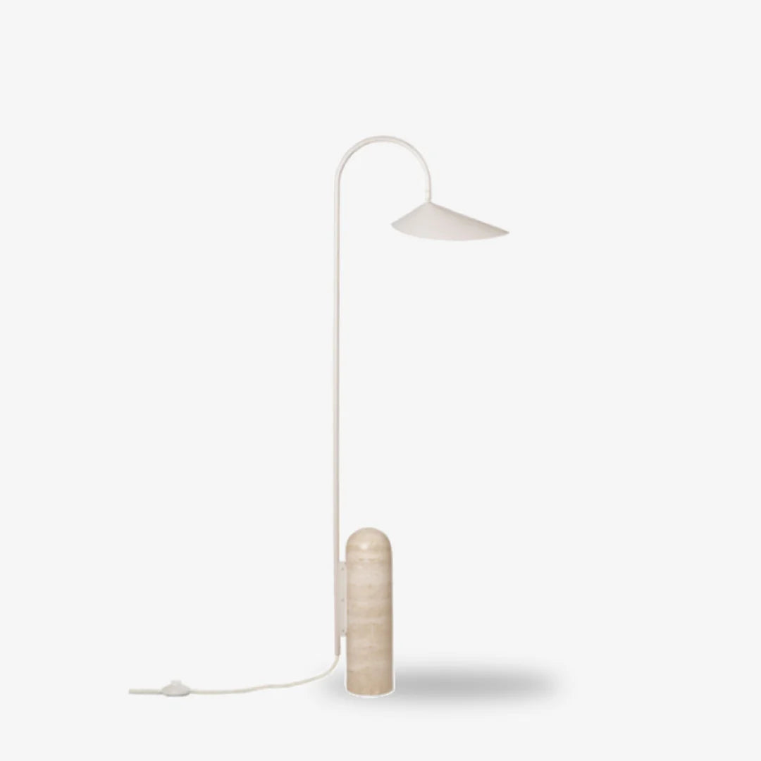 Modern Floor Lamp | Metal Reading Light | Living Room & Bedroom | E27 | Lologe
