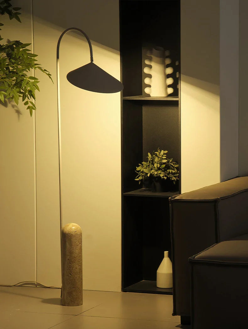 Modern Floor Lamp | Metal Reading Light | Living Room & Bedroom | E27 | Lologe