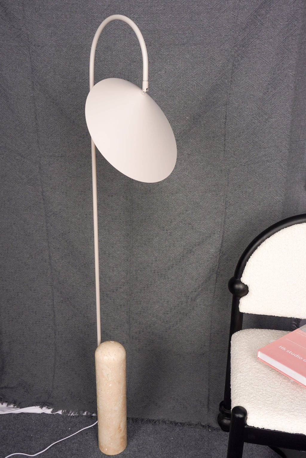 Modern Floor Lamp | Metal Reading Light | Living Room & Bedroom | E27 | Lologe