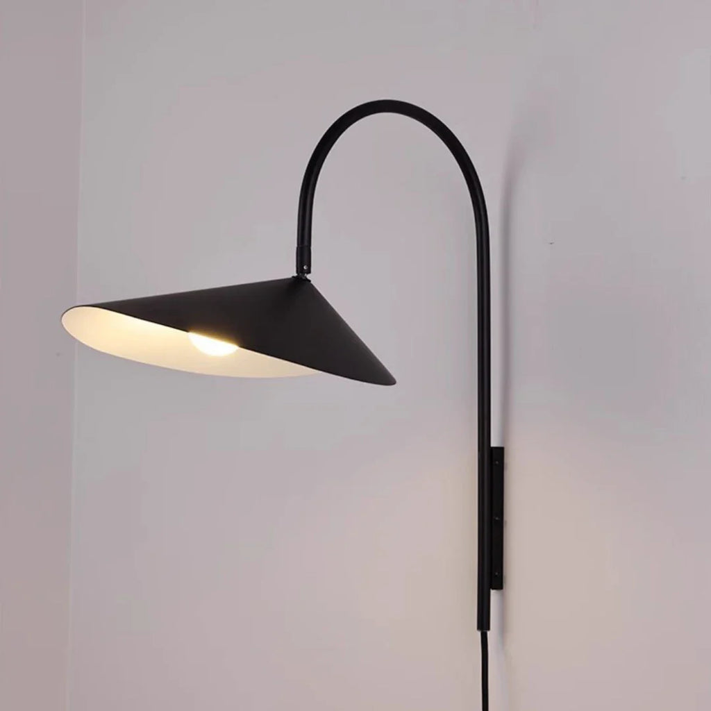 Modern Wall Lamp | Metal Wall Sconce for Bedroom & Hallway Lighting | Lologe