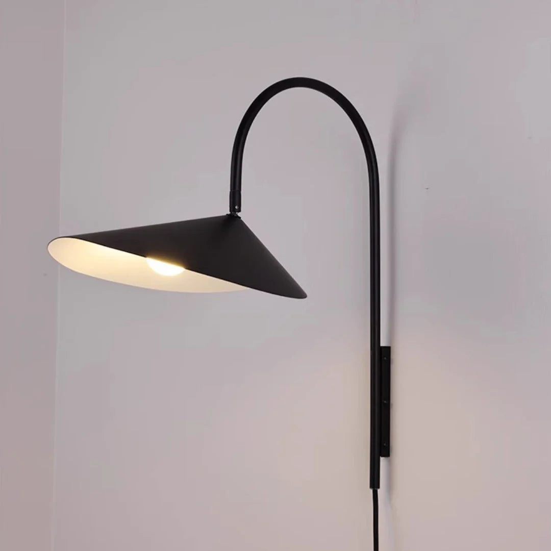 Modern Wall Lamp | Metal Wall Sconce for Bedroom & Hallway Lighting | Lologe