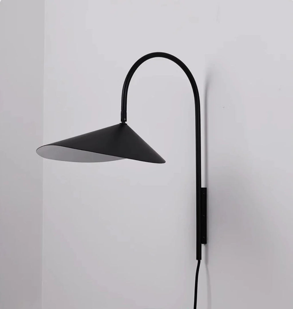 Modern Wall Lamp | Metal Wall Sconce for Bedroom & Hallway Lighting | Lologe