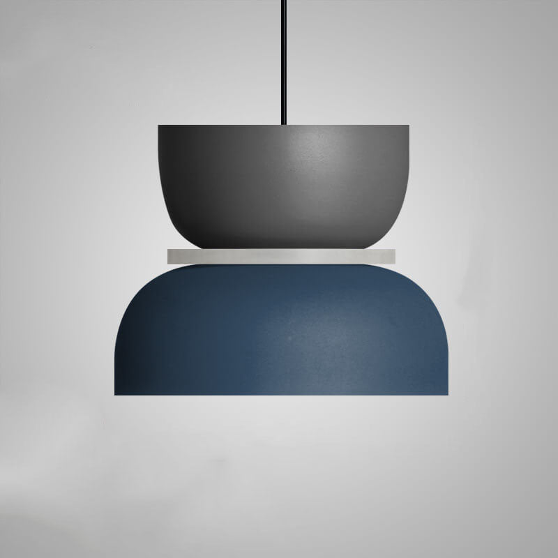 LED Pendant Light for Kitchen Island | Modern Metal Colourful Macaron Shade | Lologe