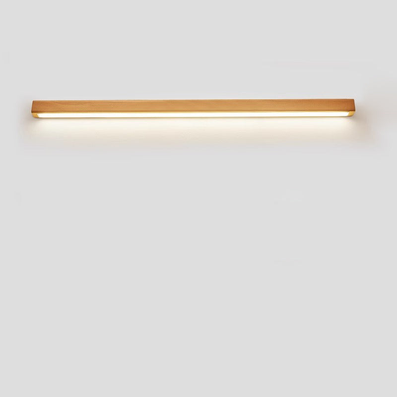 Wood LED Wall Sconce for Bathroom Vanity | Solid Wood Minimalist Design | Lologe