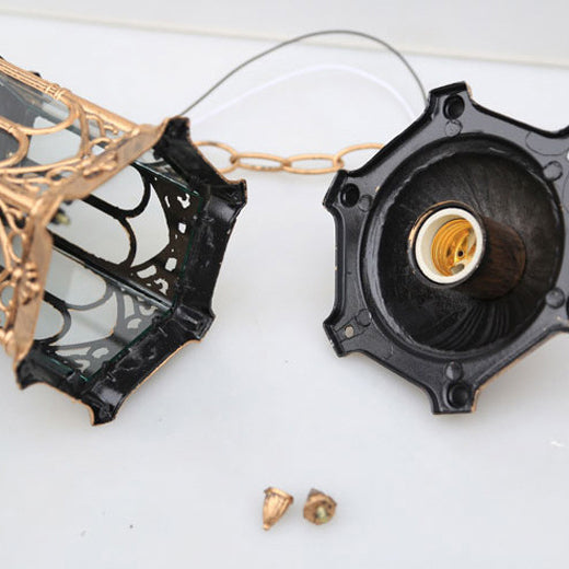 Vintage Outdoor Pendant Light | Waterproof Aluminum Lantern Patio | Lologe