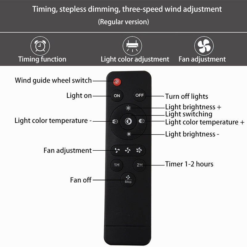Scandinavian Wood Ceiling Fan Light | LED Semi Flush Mount Bedroom | Lologe
