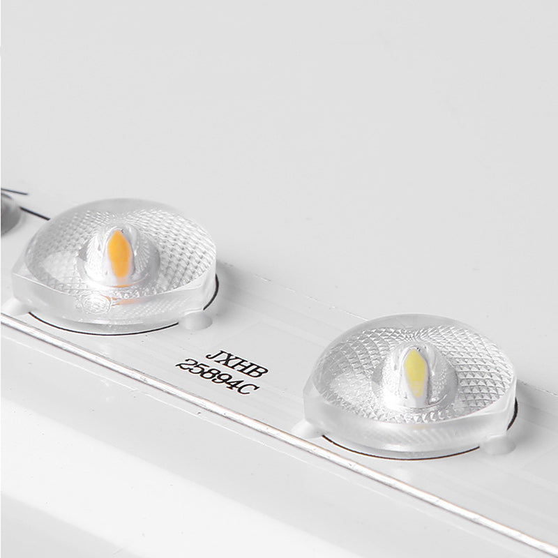 Bedroom LED Ceiling Fan Light | Iron Acrylic Flush Mount | Lologe