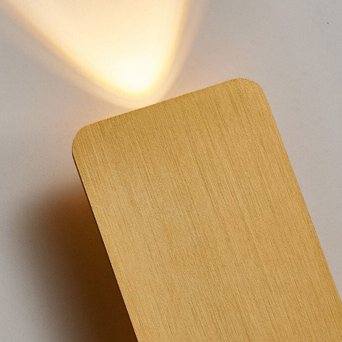 LED Wall Sconce for Hallway | Aluminum Rectangular 2-Light Minimalist Design | Lologe