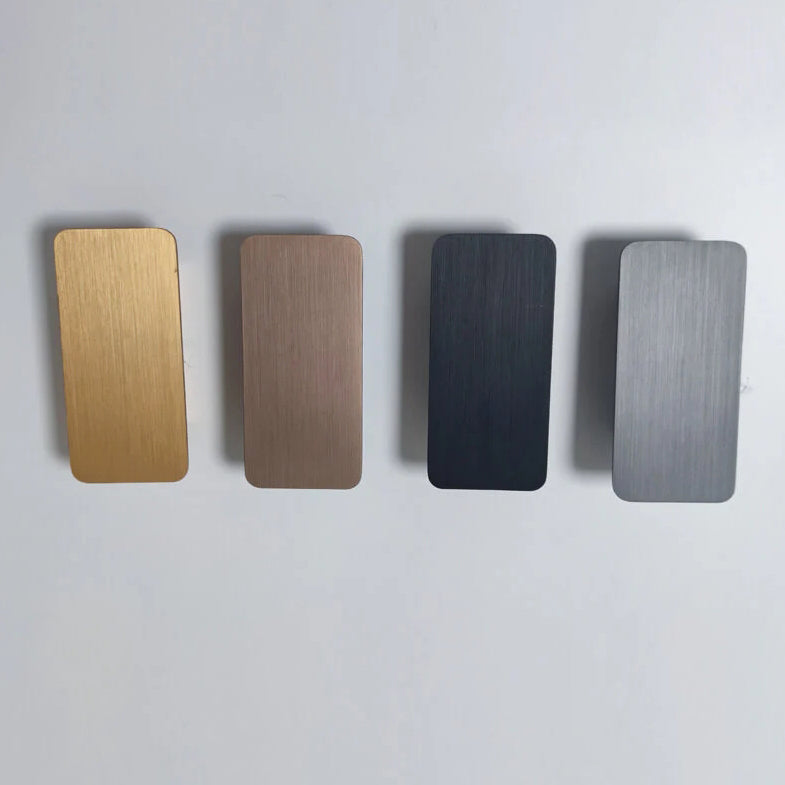LED Wall Sconce for Hallway | Aluminum Rectangular 2-Light Minimalist Design | Lologe
