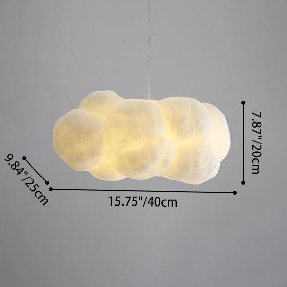 LED Pendant Light | Modern Cloud Design Hanging Ceiling Fixture | Lologe