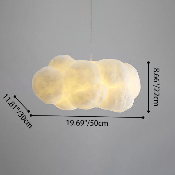 LED Pendant Light | Modern Cloud Design Hanging Ceiling Fixture | Lologe