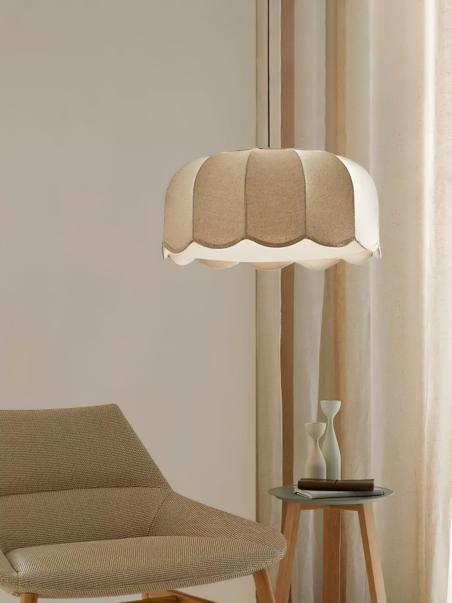 Banana Leaf Pendant Light | Handwoven Natural Fibre Shade | Boho Lighting | Lologe