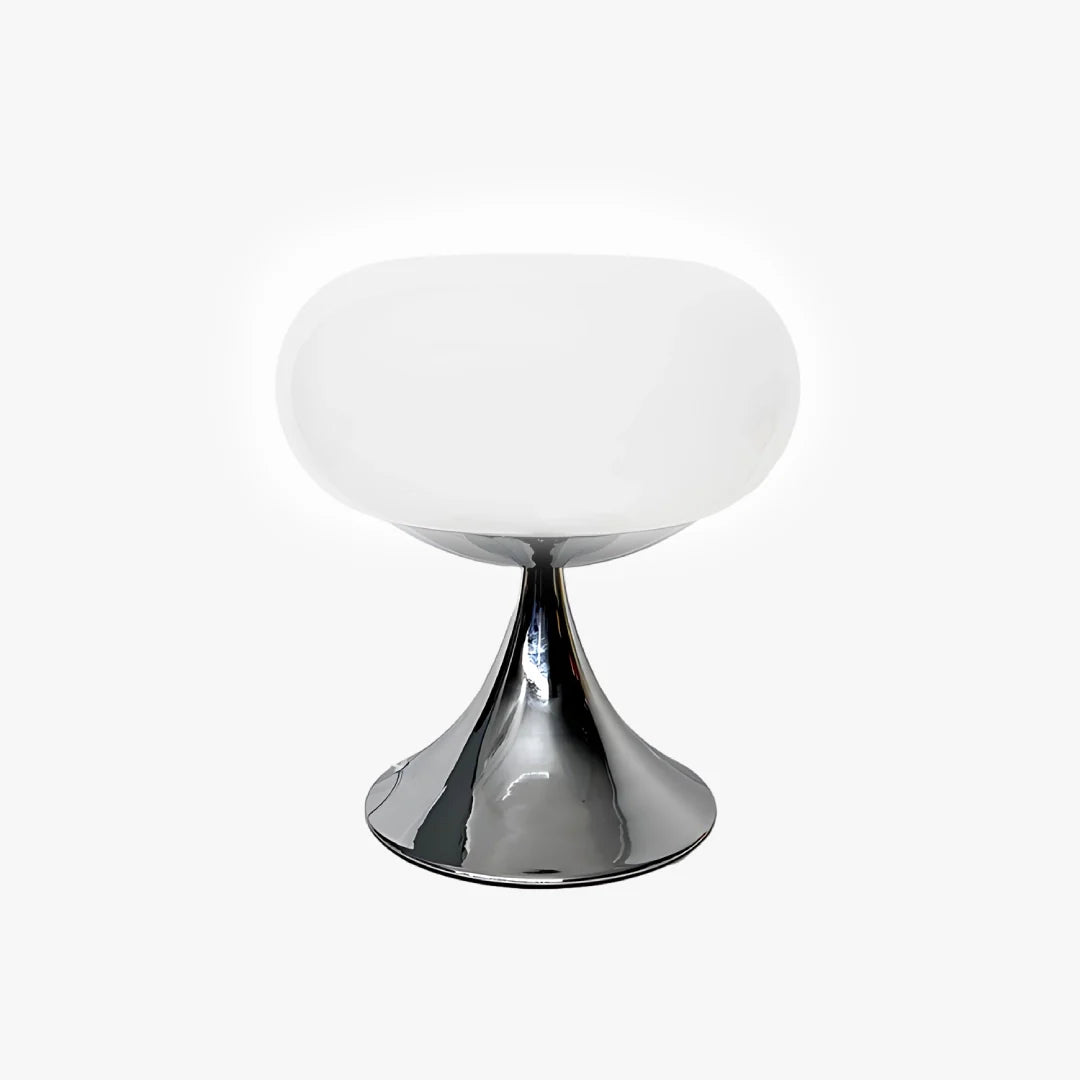 Bauhaus Table Lamp | Apple-Shaped Glass Accent Light for Living Room | Lologe