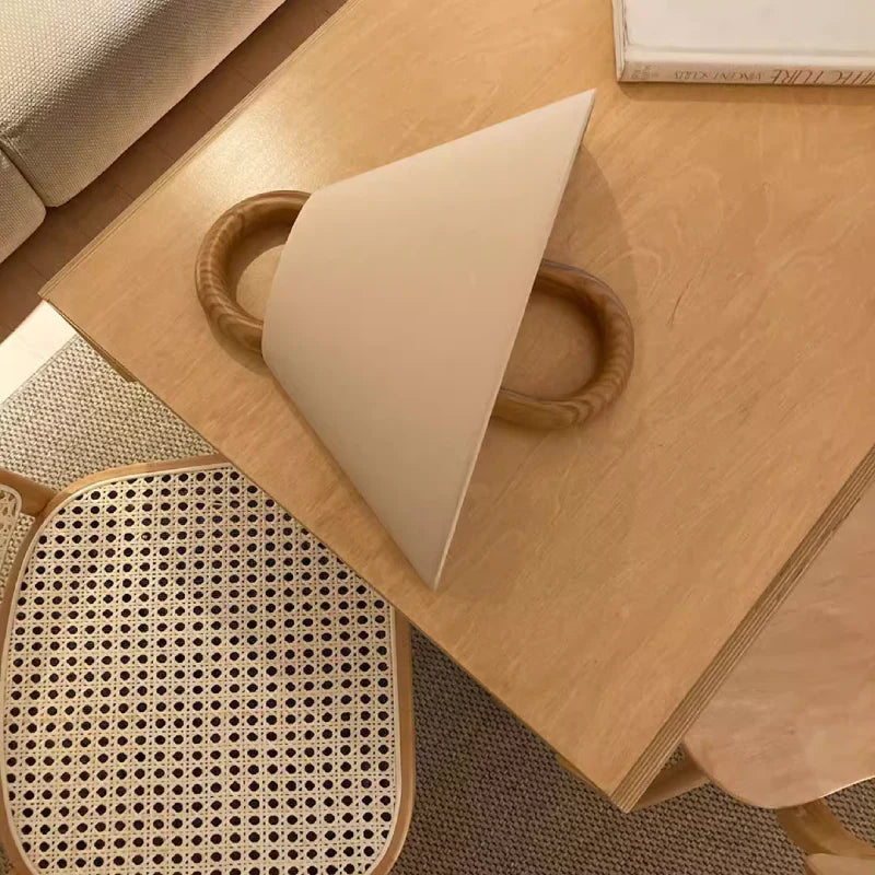 Solid Wood Wall Lamp | Beech Wood Bedside Sconce Modern Lighting | Lologe
