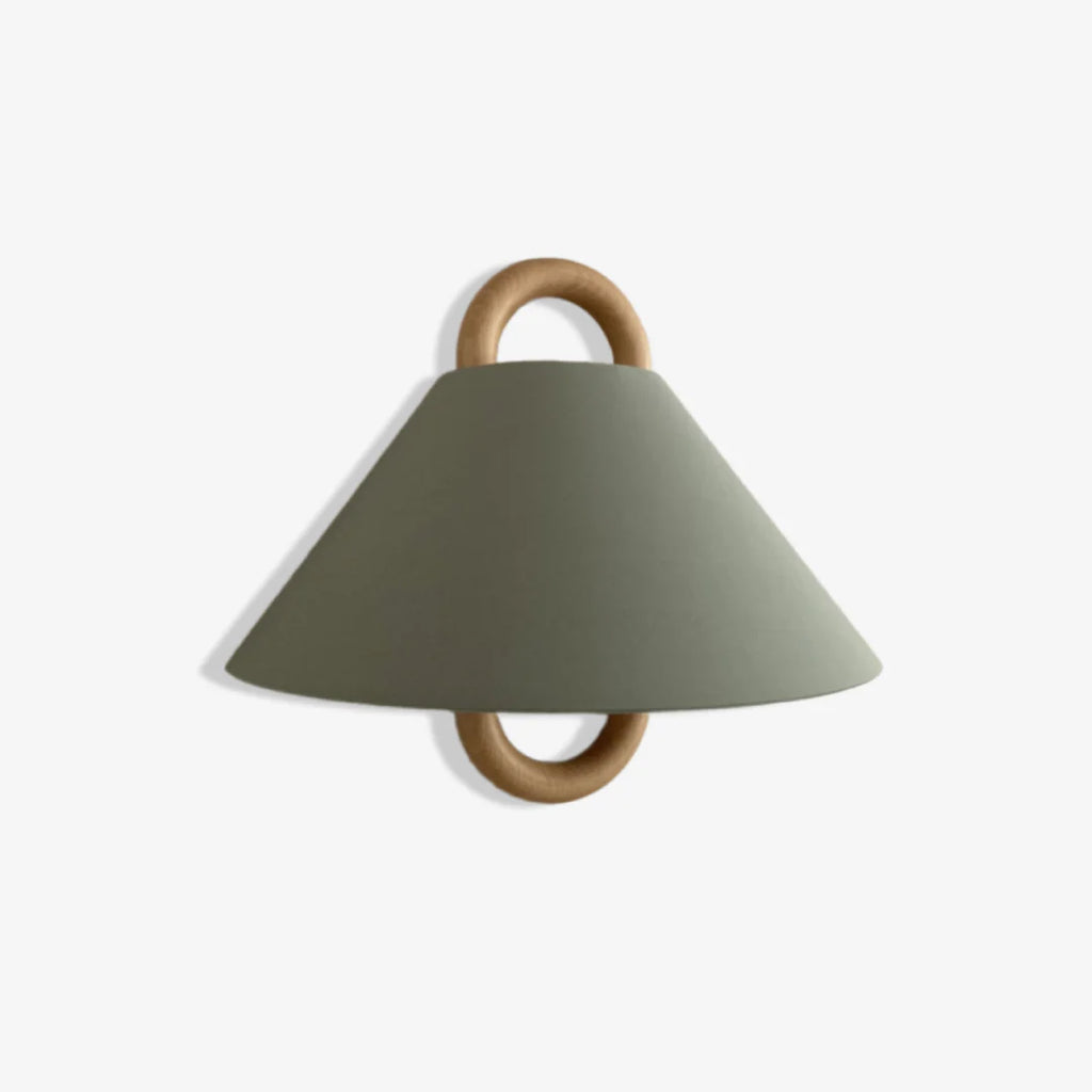 Solid Wood Wall Lamp | Beech Wood Bedside Sconce Modern Lighting | Lologe