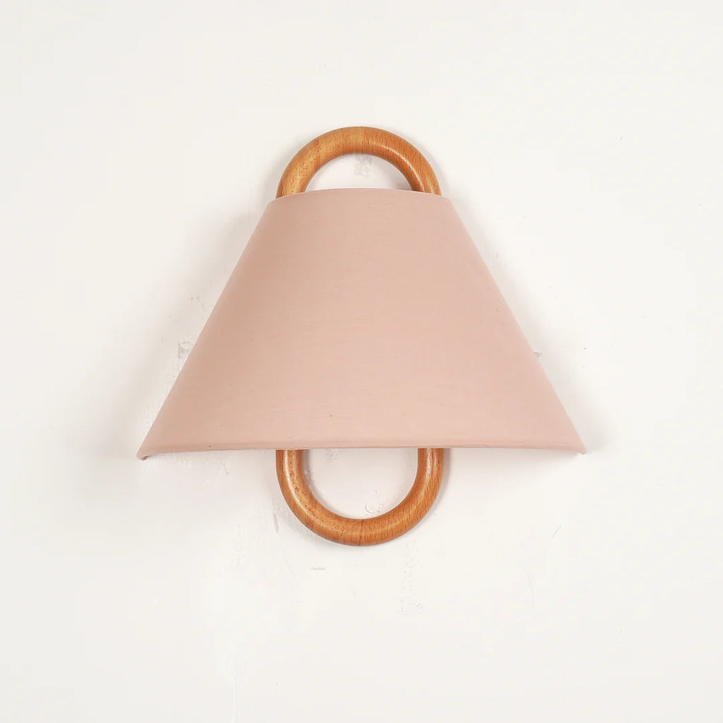 Solid Wood Wall Lamp | Beech Wood Bedside Sconce Modern Lighting | Lologe