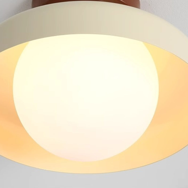 Modern Ceiling Light | Minimalist Flush Mount Fixture for Bedroom & Living Room | Lologe