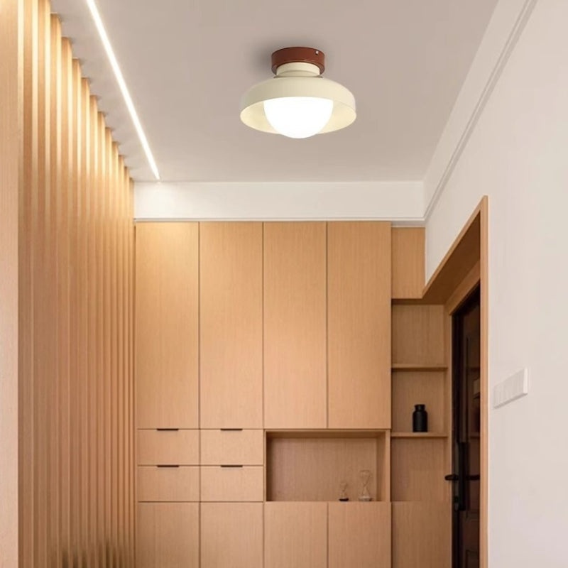 Modern Ceiling Light | Minimalist Flush Mount Fixture for Bedroom & Living Room | Lologe