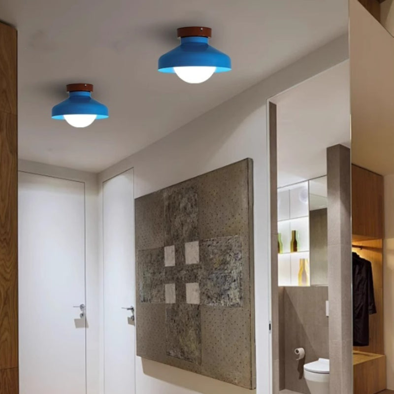 Modern Ceiling Light | Minimalist Flush Mount Fixture for Bedroom & Living Room | Lologe