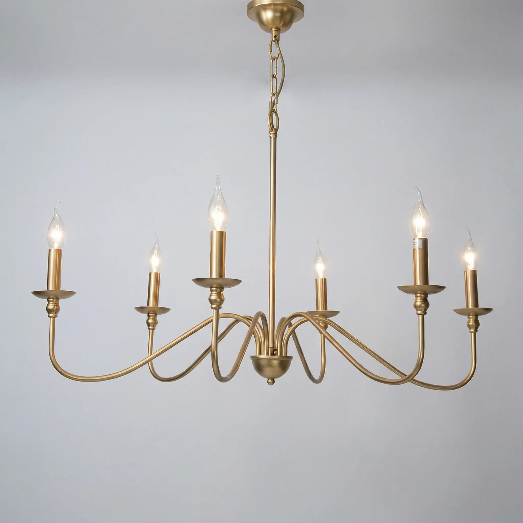 Candalura - Multi-Arm Candelabra Ceiling Chandelier- Dining Room Centrepiece