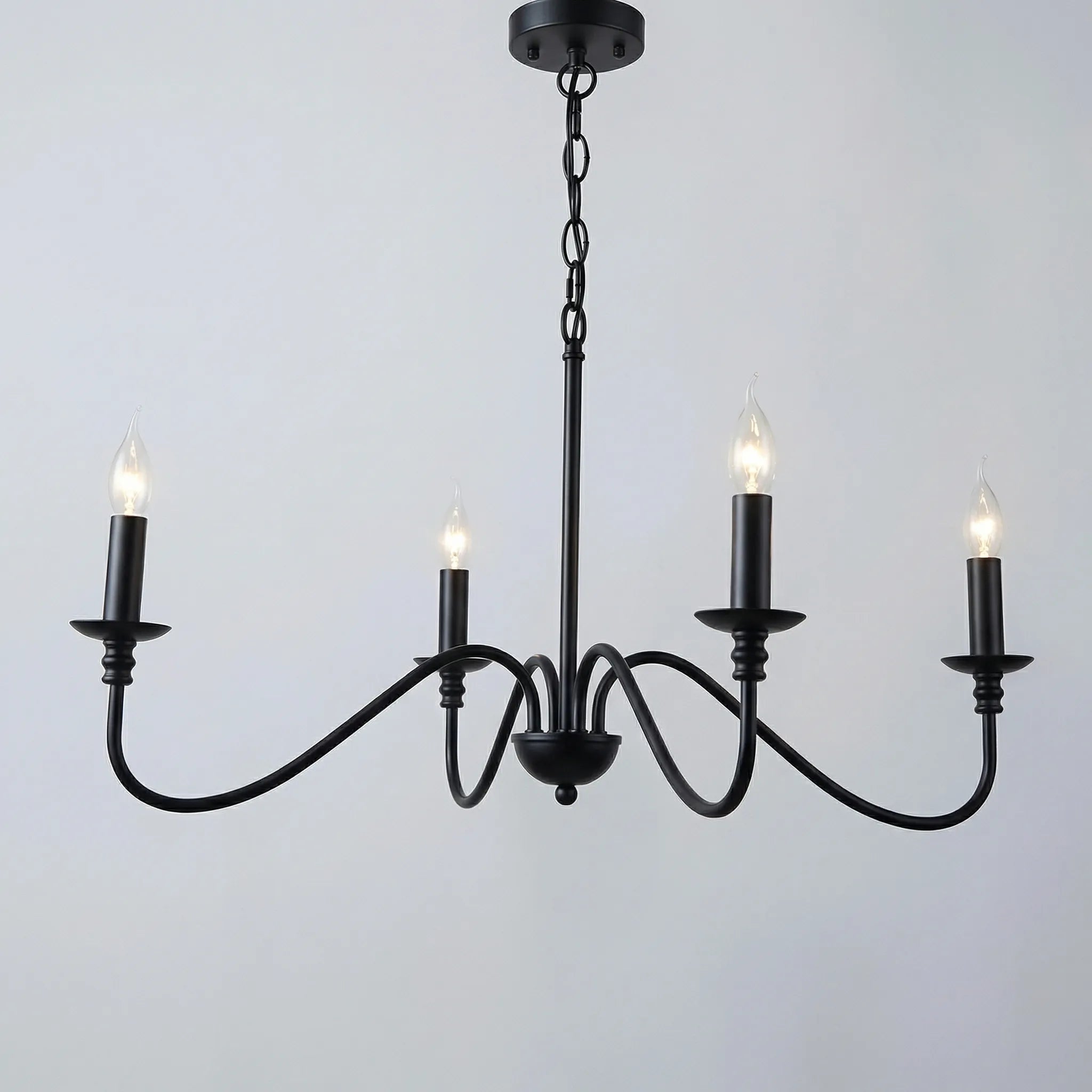 Candalura - Multi-Arm Candelabra Ceiling Chandelier- Dining Room Centrepiece