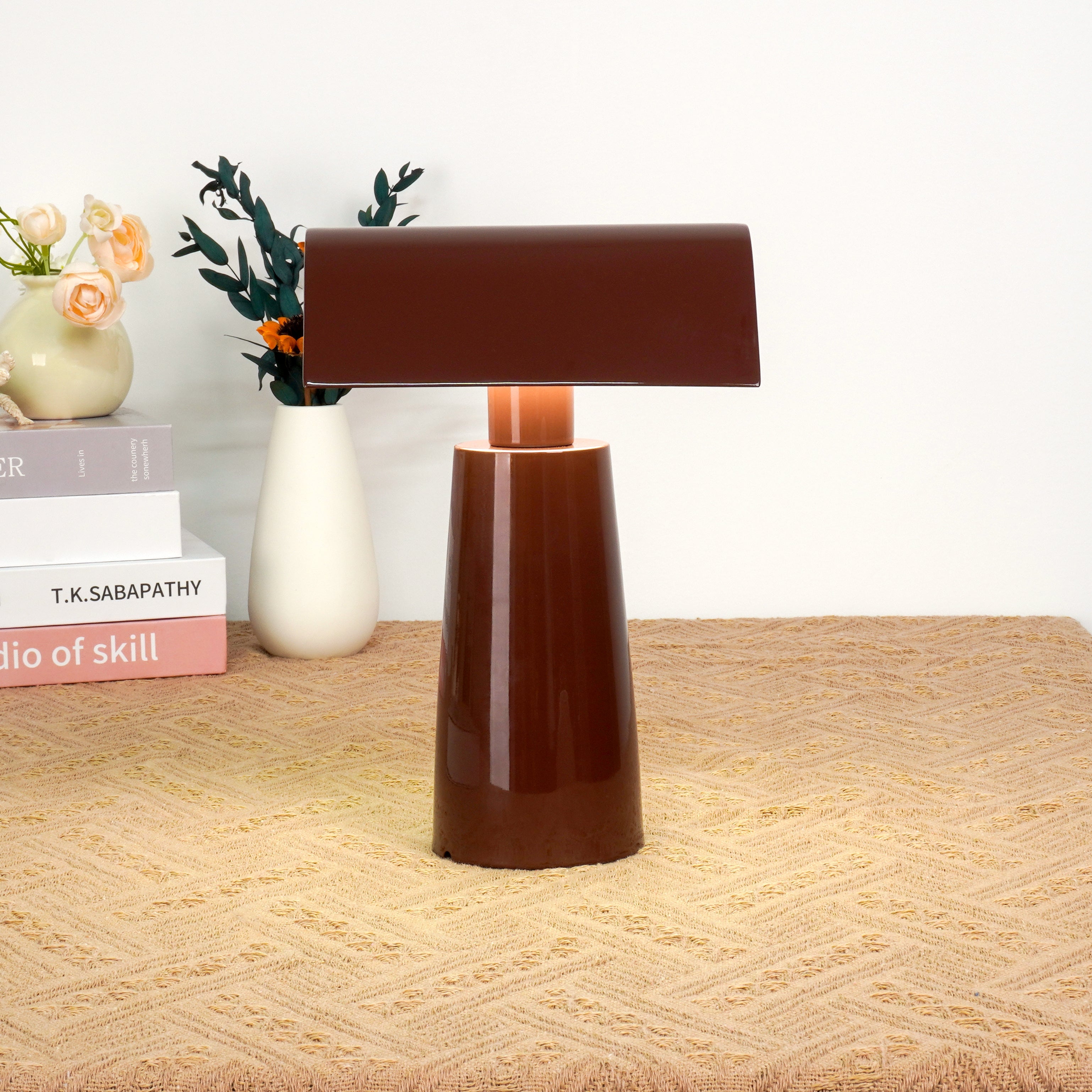 Portable Table Lamp | Modern LED Bedside Light for Bedroom & Office | Lologe
