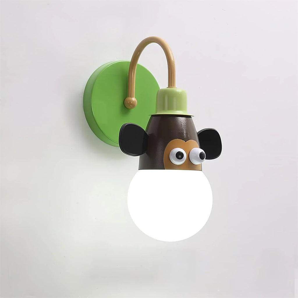 Animal Wall Lamp | Kids Room Cartoon Wall Light Modern Decor | Lologe