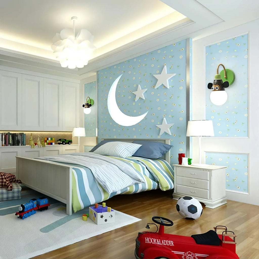 Animal Wall Lamp | Kids Room Cartoon Wall Light Modern Decor | Lologe