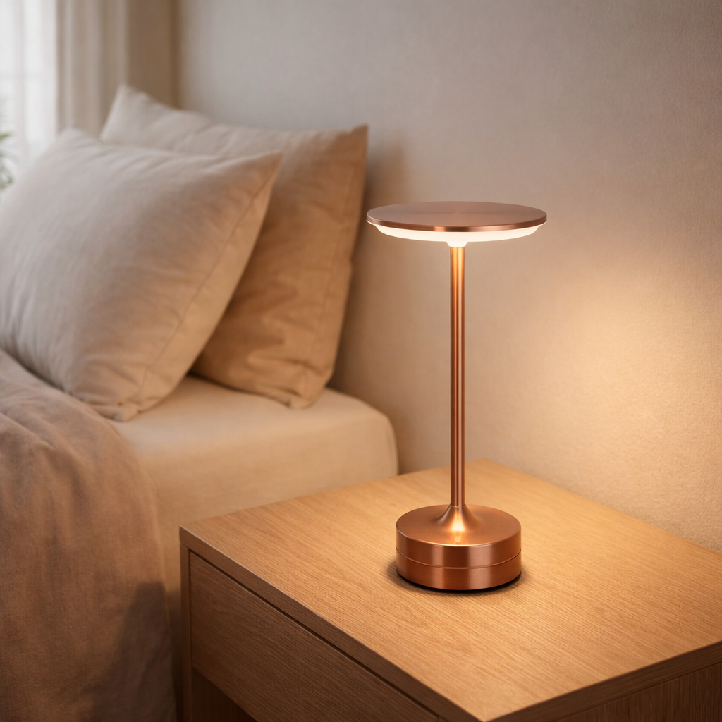 Glowmira - Rechargeable Dimmable LED Table Lamp- Ambient Mood Lighting