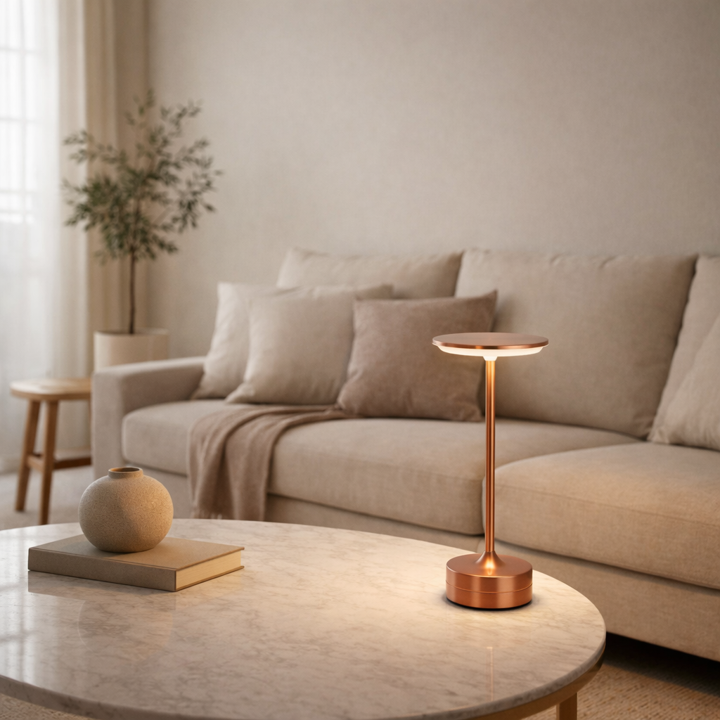 Glowmira - Rechargeable Dimmable LED Table Lamp- Ambient Mood Lighting