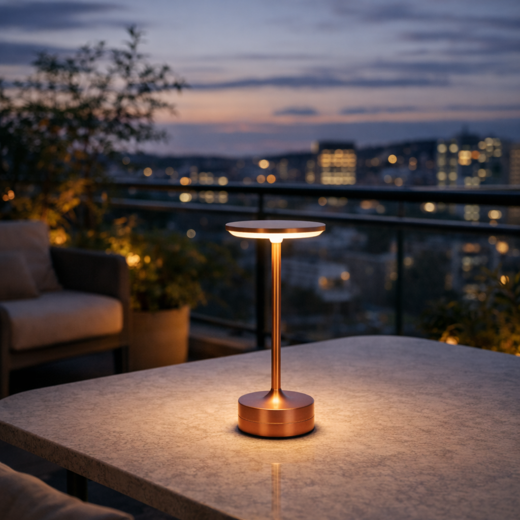 Glowmira - Rechargeable Dimmable LED Table Lamp- Ambient Mood Lighting