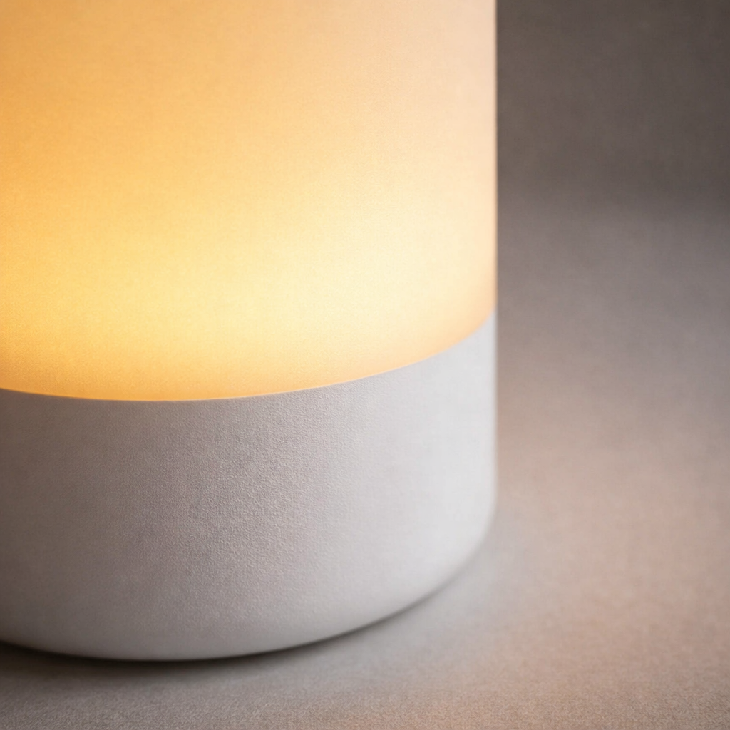 Glowvara - Dimmable Touchscreen RGB Desk Lamp- Bedside Reading Light