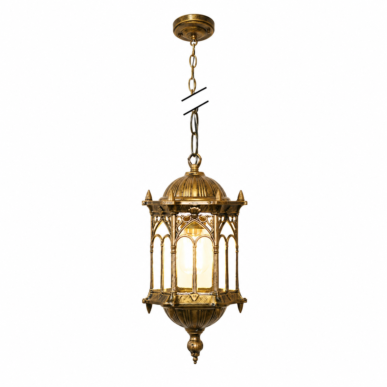 Vintage Outdoor Pendant Light | Waterproof Aluminum Lantern Patio | Lologe