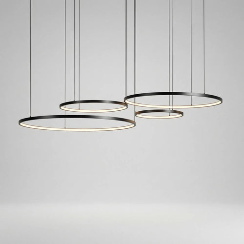 Circulux - LED Ring Pendant Ceiling Chandelier- Modern Interior Lighting