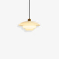 Cream Pendant Light | UFO Style Ceiling Lighting for Dining Room & Kitchen | Lologe