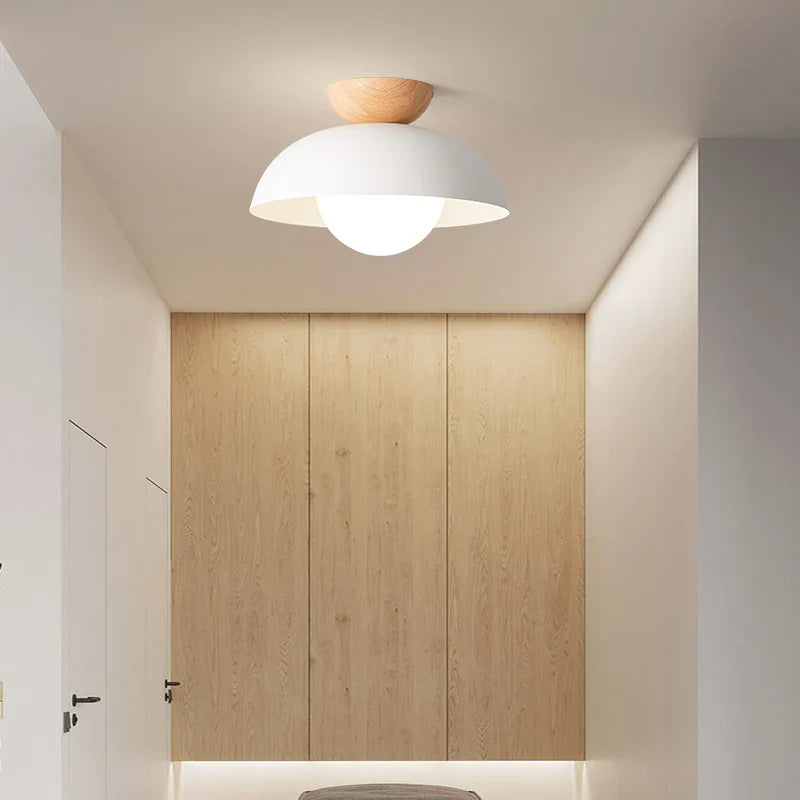 Modern Ceiling Light | Minimalist Flush Mount Fixture for Bedroom & Living Room | Lologe