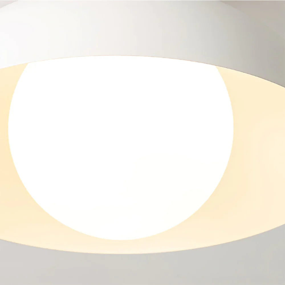 Modern Ceiling Light | Minimalist Flush Mount Fixture for Bedroom & Living Room | Lologe