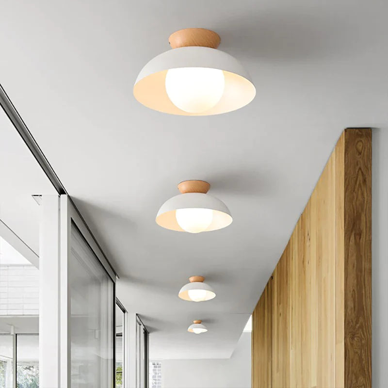 Modern Ceiling Light | Minimalist Flush Mount Fixture for Bedroom & Living Room | Lologe