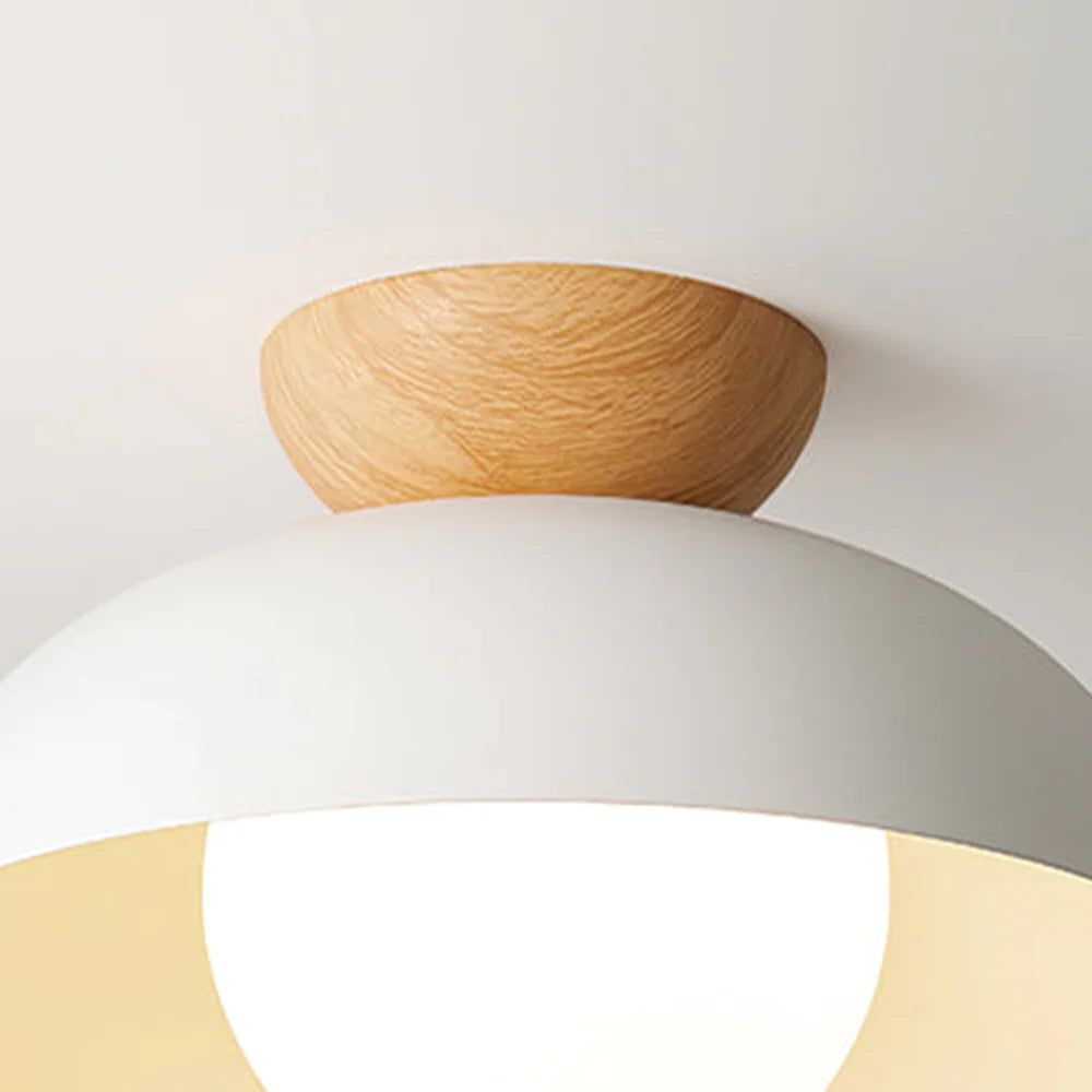 Modern Ceiling Light | Minimalist Flush Mount Fixture for Bedroom & Living Room | Lologe