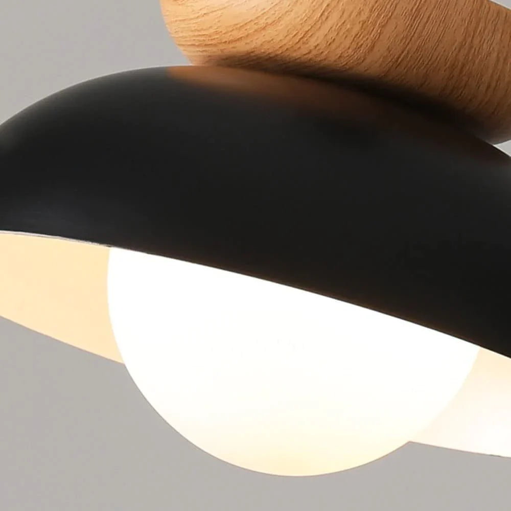 Modern Ceiling Light | Minimalist Flush Mount Fixture for Bedroom & Living Room | Lologe