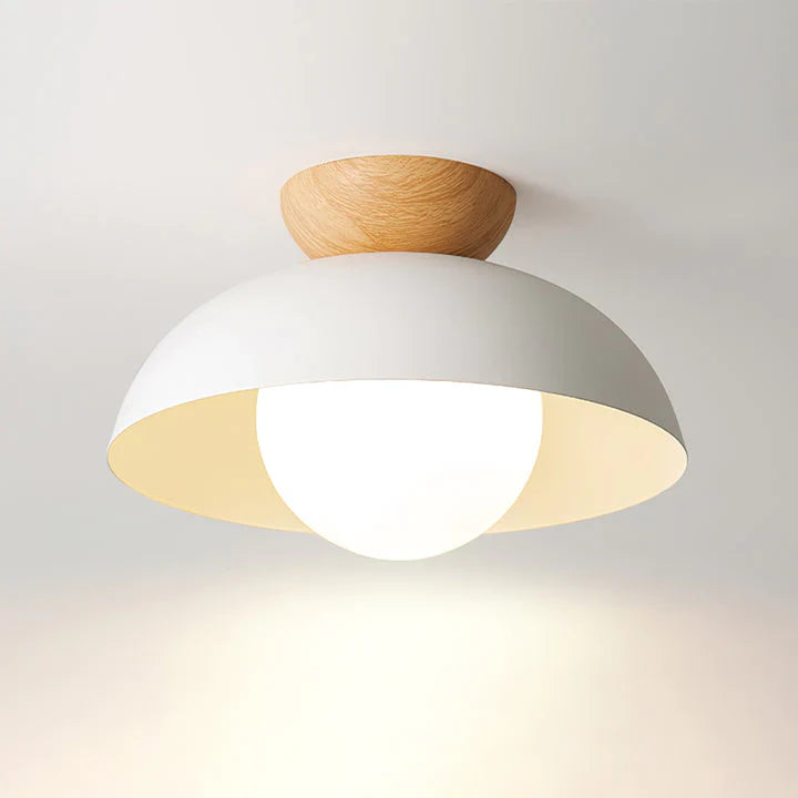 Modern Ceiling Light | Minimalist Flush Mount Fixture for Bedroom & Living Room | Lologe