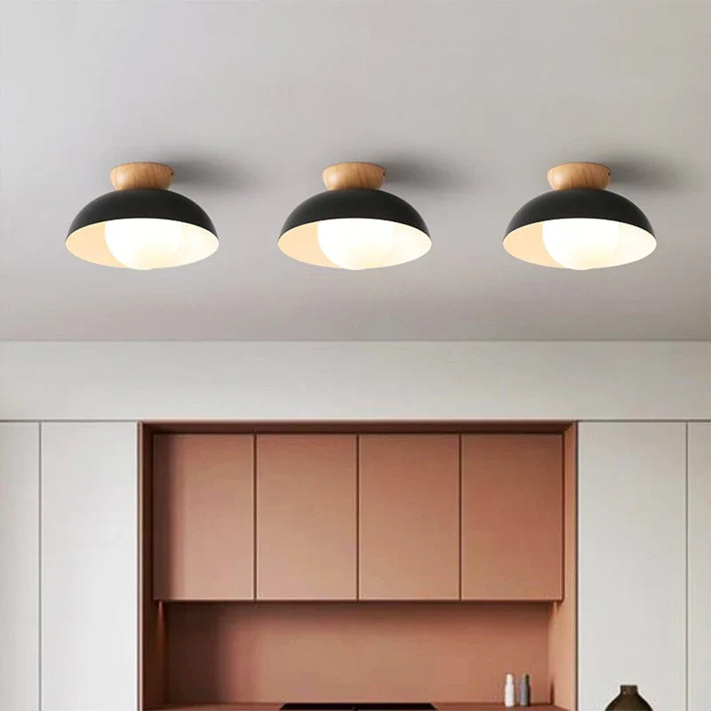 Modern Ceiling Light | Minimalist Flush Mount Fixture for Bedroom & Living Room | Lologe