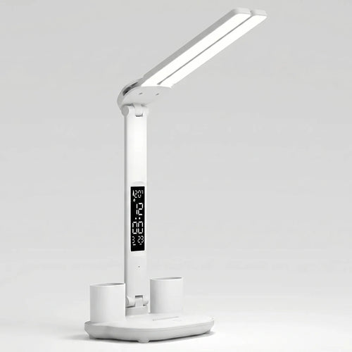Deskara - Dual-Head Foldable LED Desk Lamp- Study Desk Lighting