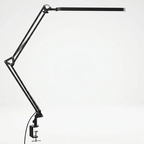 Deskray - Long-Arm Clamp LED Desk Lamp- Focused Desk Lighting