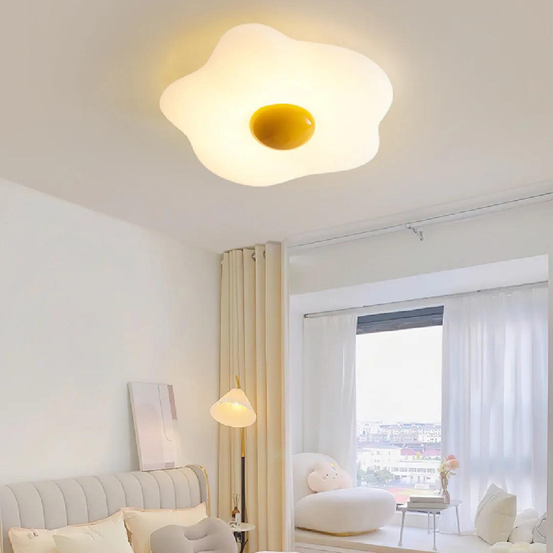 Flower Ceiling Lamp | Kids Room Acrylic Flush Mount Light Modern Decor | Lologe
