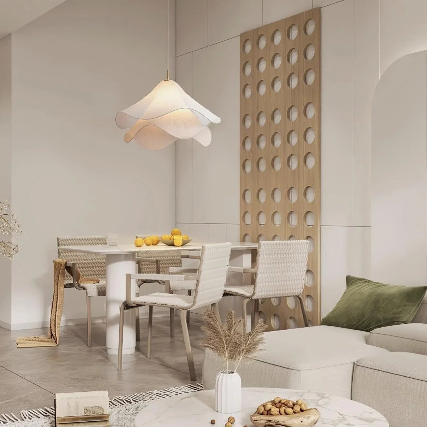 Floral Pendant Light | Modern Bloom Ceiling Light for Dining Room & Kitchen | Lologe