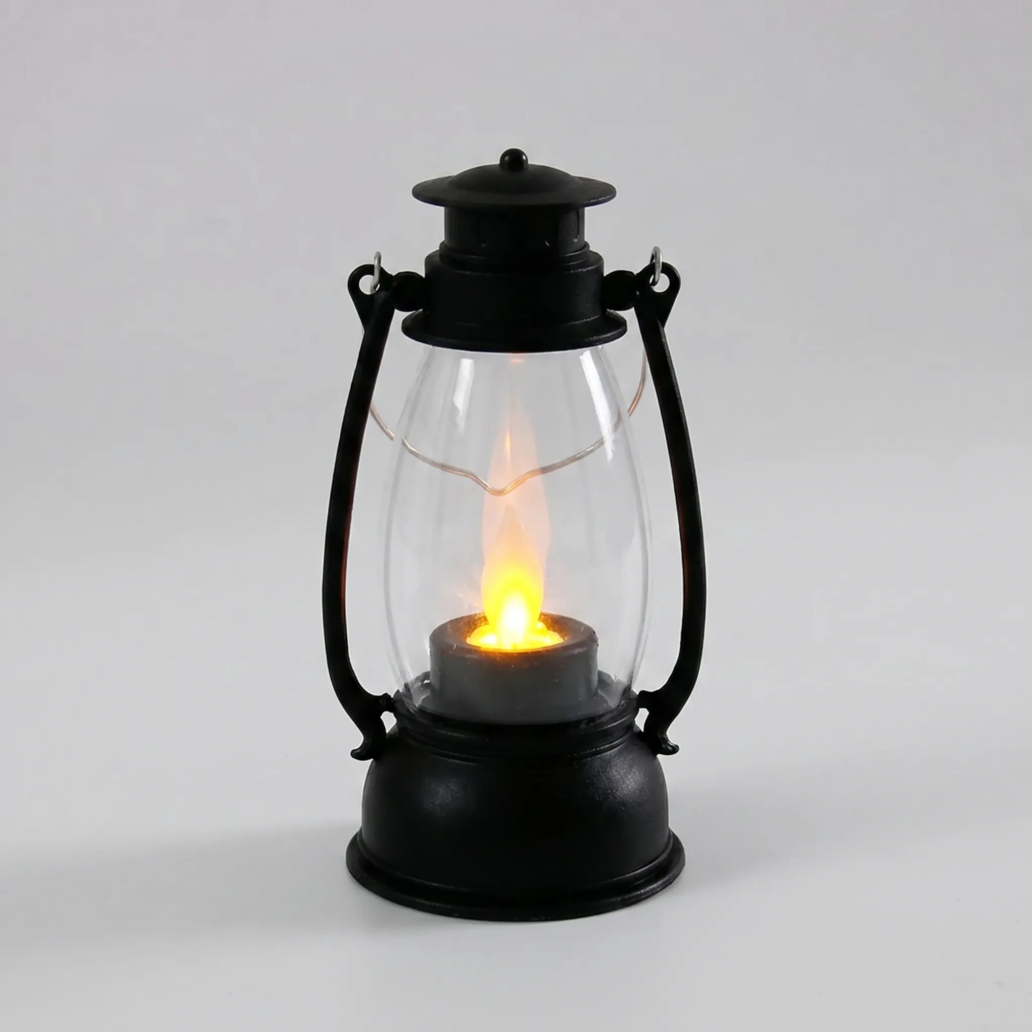 FlameGlow - Retro Style Lantern- Bedside Lighting