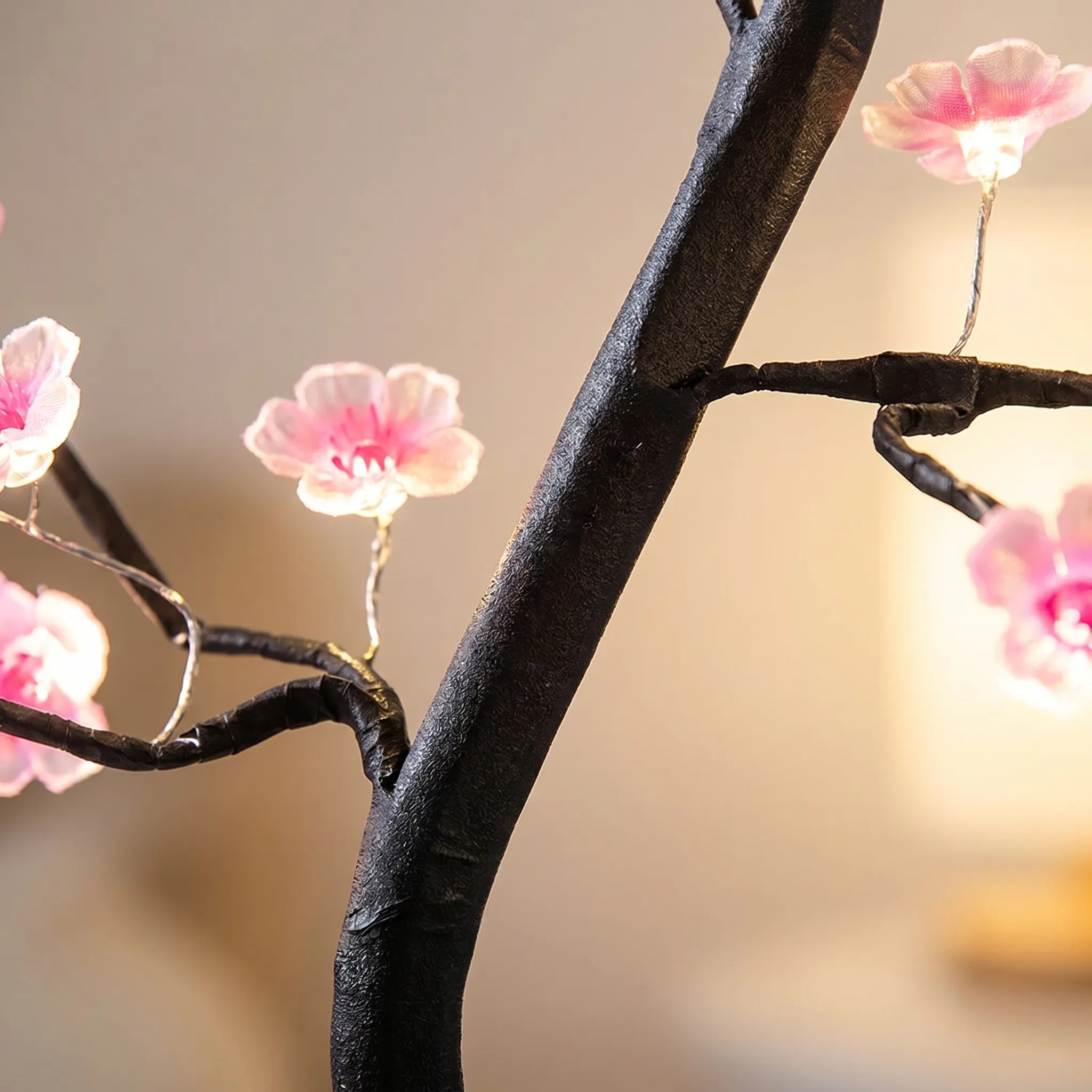 FloraGlow - Artificial Bonsai Tree Lamp- Bedside Ambient Lighting