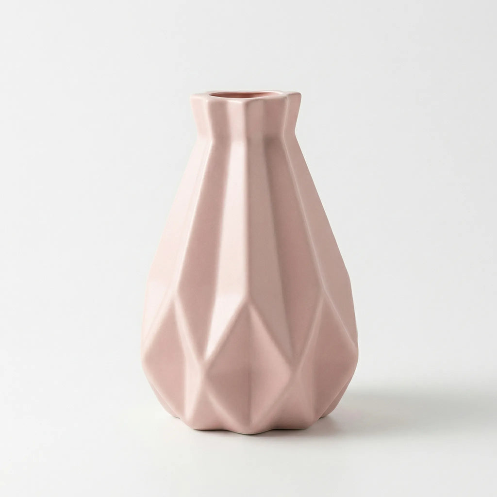 Floravia - Nordic Geometric Decorative Vase- Displaying Fresh Flowers